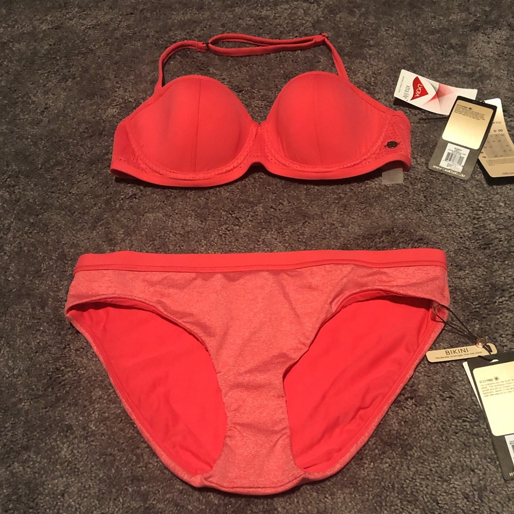 NWT! Calia bikini in Rogue Red